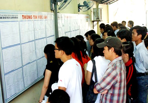 Tìm kiếm việc làm phù hợp, thu nhập cao là mong mỏi của mỗi lao động. Ảnh Internet