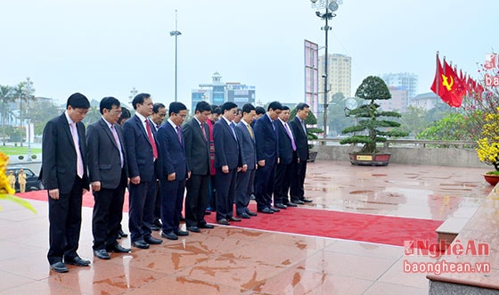 Các đồng chí lãnh đạo tỉnh 