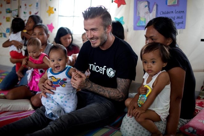 Beckham lam tu thien de duoc phong tuoc Hiep si hinh anh 1