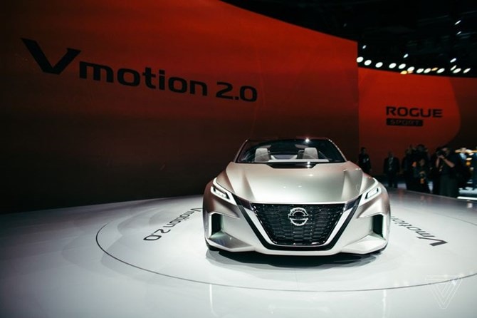 Nissan Vmotion 2.0 có thiết kế hầm hố như siêu xe