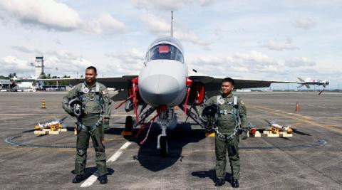 Máy bay FA-50 của Philippines.