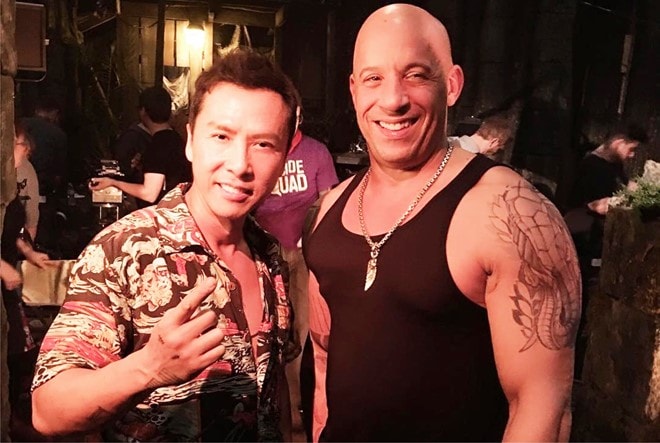Chân Tử Đan so sánh anh và Vin Diesel giống sư tử cùng hổ. Ảnh: QQ.