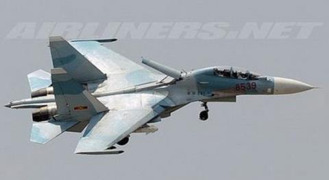 Tên lửa X-29 trên tiêm kích Su-30MK2 Việt Nam.