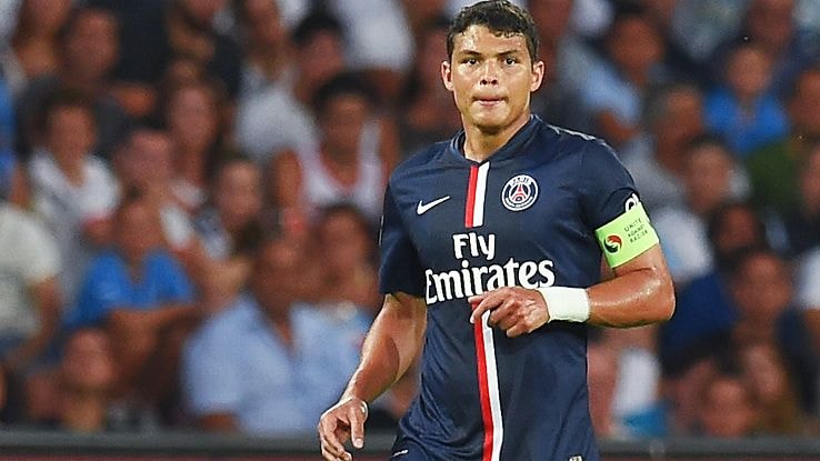 PSG không có sự phục vụ của Thiago Silva trong trận đấu gặp Barca đêm nay