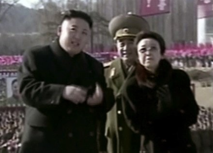 Bà Kim Kyung Hee xuất hiện cùng cháu trai Kim Jong-un.