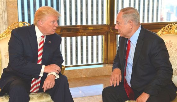 Trump và Netanyahu từng gặp nhau vào tháng 9 năm ngoái. Ảnh: Al Monitor