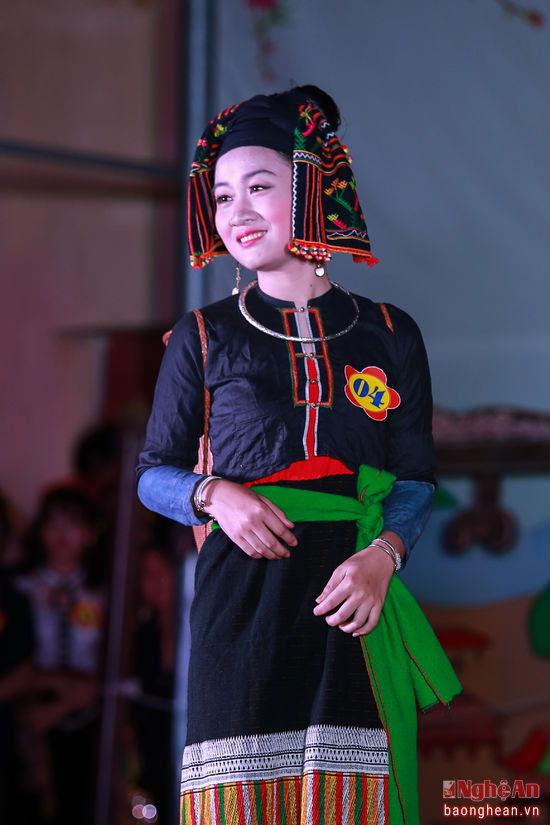 Thí sinh Sầm Thị Giang, người mặc trang phục đẹp nhất