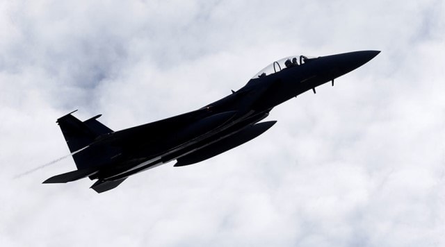 Chiến đấu cơ F-15 của Mỹ. Ảnh: Reuters.