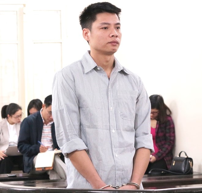 Bị cáo tại tòa. Ảnh: Vân Thanh.