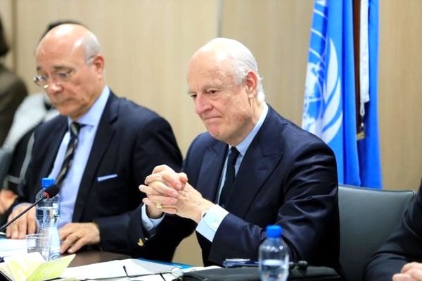 Đặc phái viên Liên Hợp quốc về Syria Staffan De Mistura thừa nhận khó kỳ vọng vào kết quả vòng đàm phán tại Geneva, Thụy Sỹ.Ảnh: Reuters