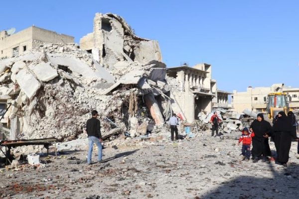 Các vụ đánh bom tại Syria đang làm chệch hướng vòng đàm phán tại Geneva, Thụy Sỹ.Ảnh: Reuters