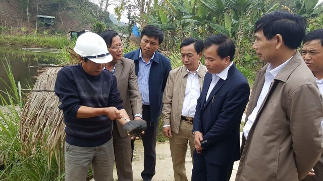 mô hình nuôi trai lấy ngọc quy mô 1000 con tại hộ ông Nguyễn Giang Hoài- Thị trấn Quỳ Hợp đang hứa hẹn nhiều thành công