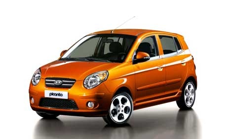 Chiếc ô tô cũ Kia Morning 2008 có mức tiêu thụ nhiên liệu trung bình khoảng 6,5 lít/100km. Ảnh minh họa