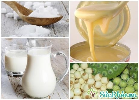 Sữa hạt sen bổ dưỡng tốt cho sức khỏe.