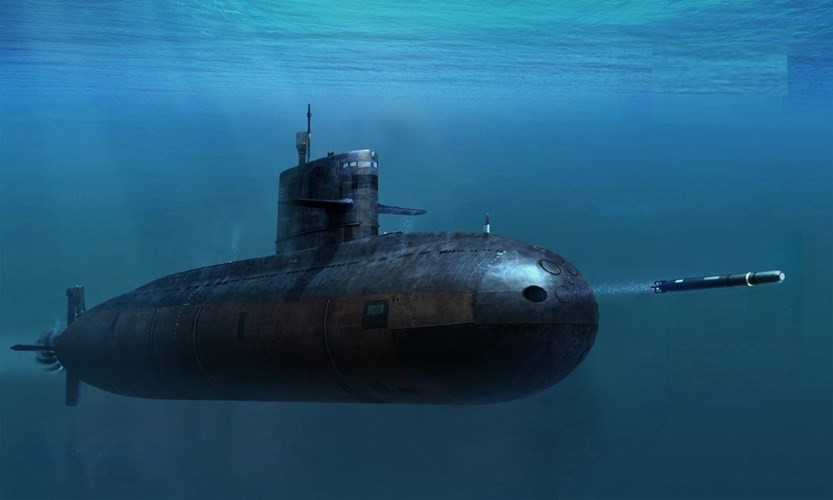 Từ lâu ngư lôi được coi là vũ khí không thể thiếu của bất kỳ tàu ngầm nào. Đây là vũ khí được thiết kế để trang bị cho tàu ngầm hầu tấn công các mục tiêu trên mặt nước lẫn dưới lòng biển sâu. Nguồn ảnh: Youtobe