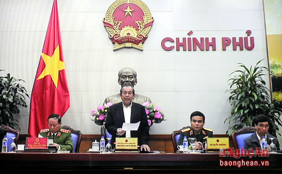Phó Thủ tướng Trương Hòa Bình kết luận hội nghị 
