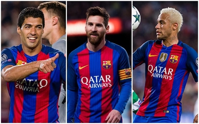 Bộ ba MSN là niềm hy vọng lớn nhất của chủ nhà sân Nou Camp. Ảnh: Internet