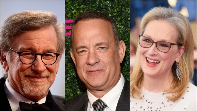 Steven Spielberg làm phim về đề tài chiến tranh Việt Nam với hai ngôi sao Tom Hanks, Meryl Streep. Ảnh: Outnow.