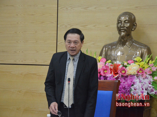 Đồng chí Lê Minh Thông- Phó Chủ tịch UBND tỉnh biểu dương và đánh giá cao những nỗ lực và đóng góp của các cơ quan, đơn vị, doanh nghiệp trong chương trình tết vì người nghèo Đinh Dậu 2017
