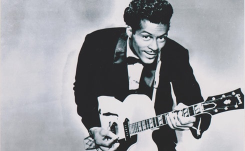 Nghệ sĩ Chuck Berry khi còn trẻ.