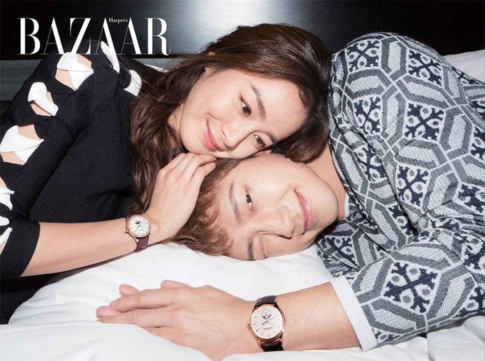 Vo chong Bi Rain, Kim Tae Hee ngot ngao tren tap chi hinh anh 1