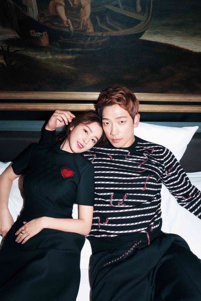 Vo chong Bi Rain, Kim Tae Hee ngot ngao tren tap chi hinh anh 2