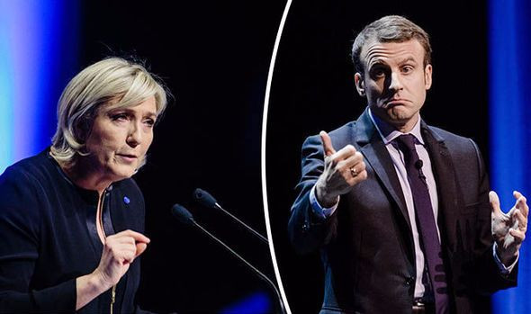 Le Pen và Macron - ai sẽ chiến thắng trong vòng đầu tiên bầu cử Pháp vào tháng 4 tới? Ảnh: Getty