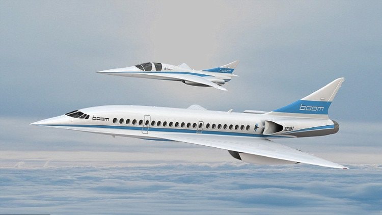 Máy bay Boom sẽ đi vào hoạt động từ thập niên 2020. (Ảnh: Boom Technology).