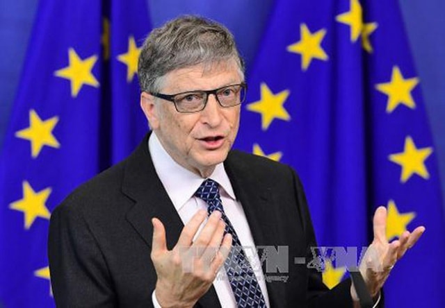 Tỷ phú Bill Gates. Ảnh: AFP/TTXVN