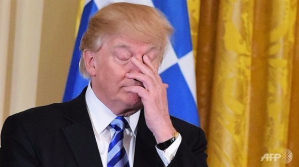 Tổng thống Mỹ Donald Trump rút dự luật Trumpcare trước khi nó được bỏ phiếu tại Quốc hội. Ảnh: AFP