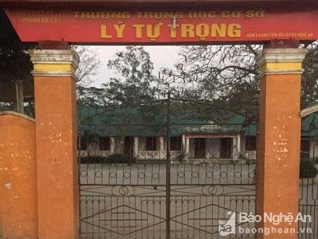 Trường THCS Lý Tự Trọng - Đô Lương. Ảnh: Song Hoàng