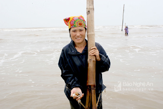 Cào Ngao ở Diễn Châu. Ảnh: Quang An