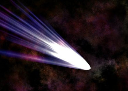Hình ảnh sao chổi Halley.