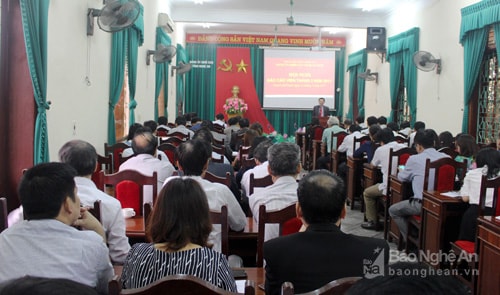 Toàn cảnh hội nghị. Ảnh: Đinh Nguyệt