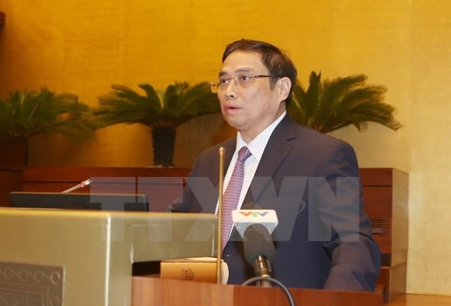 Ông Phạm Minh Chính, Ủy viên Bộ Chính trị, Bí thư Trung ương Đảng, Trưởng Ban Tổ chức Trung ương.