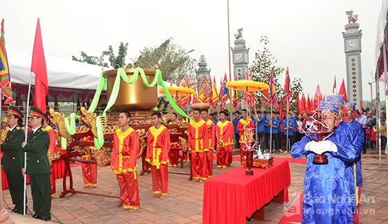  Lễ tế được tổ chức thực sự trang nghiêm, đảm bảo các yếu tố văn hóa tâm linh