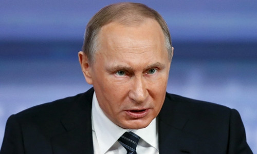 Tổng thống Nga Vladimir Putin. Ảnh: RT.