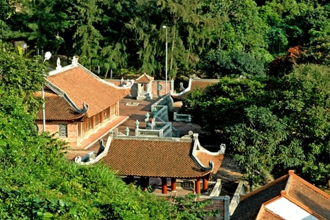 Chùa đảo Ngư. Ảnh: Internet