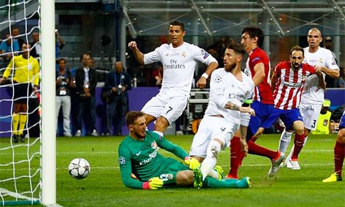 Ramos sẽ là một hiểm hoạ cho Atletico hôm nay, như anh từng ám ảnh họ ở hai trận chung kết Chamions League gần nhất mà hai đội góp mặt. 