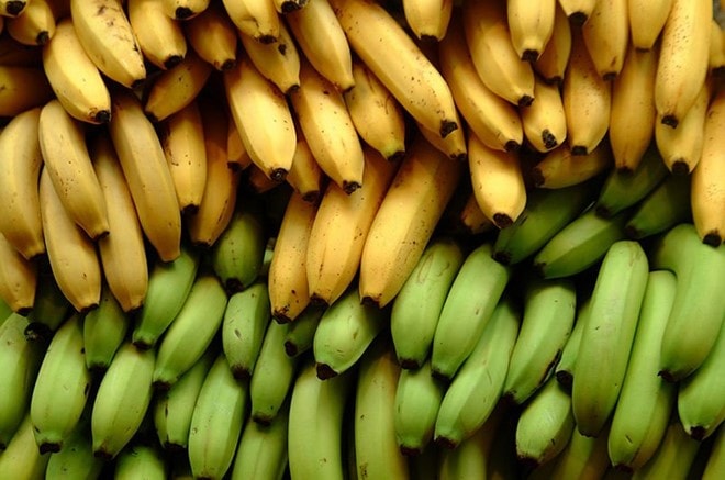 Chuối chứa lượng vitamin C không hề kém cạnh so với dâu tây hay cam. Ảnh: Crop Trust.