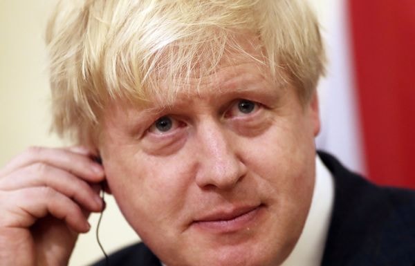 Ngoại trưởng Anh Boris Johnson. Ảnh: AP