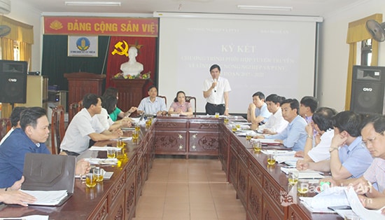 Quang cảnh Lễ Ký kết