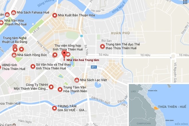 Địa điểm xảy ra vụ giật túi xách 2 người phụ nữ. Đồ họa: Thiên Sơn.