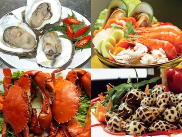 Chỉ thưởng thức khi chắc chắn món ăn hải sản đã được nấu kỹ. Ảnh minh họa