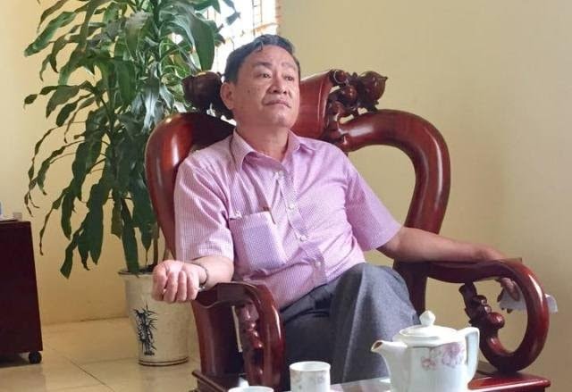 Chủ tịch xã Hải Yến Trần Văn Hùng.