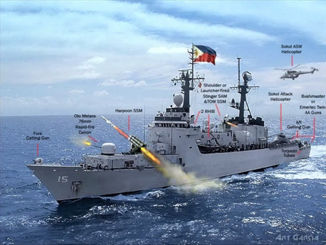 Với gói nâng cấp này, phương án biến tàu tuần tra lớp Hamilton thành chiến hạm với vũ khí hạng nặng là rất khả thi và đây cũng là niềm mơ ước của Philippines.