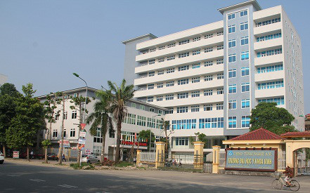 Bệnh viện Đa khoa Trường Đại học y khoa Vinh là bệnh viện hạng III, tương đương tuyến huyện. Ảnh tư liệu.
