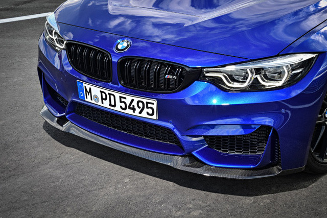 So với M4 CP, BMW M4 CS có một số đặc điểm nhận dạng như lưới tản nhiệt hình quả thận đôi...