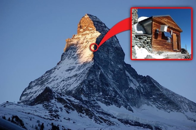 Solvay hut là ngôi nhà nhỏ bằng gỗ, nằm trên độ cao hơn 4.000 m của dãy Matterhorn, gần Zermatt, bang Valais, Thụy Sĩ. Nó luôn được nhiều du khách nhớ đến với biệt hiệu 