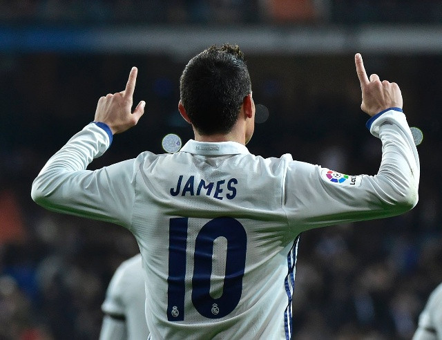 James Rodriguez có 105 trận, ghi được 70 bàn nhưng vẫn ngồi dự bị... Ảnh: Internet